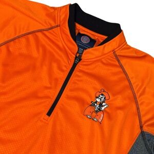 Oklahoma State Cowboys G-III Sports Carl‎ Banks 1/4 Zip Pullover Men's Size XL
